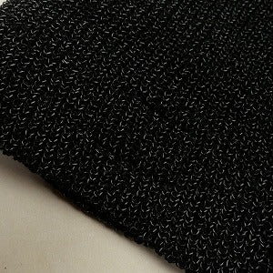 STUSSY ステューシー 24AW CUFF BEANIE REFLECTIVE YARN BLACK ビーニー 黒 Size 【フリー】 【新古品・未使用品】 20808299