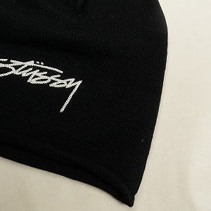 STUSSY ステューシー 24AW SKULLCAP ROLLED EDGE BLACK ビーニー 黒 Size 【フリー】 【新古品・未使用品】 20808300