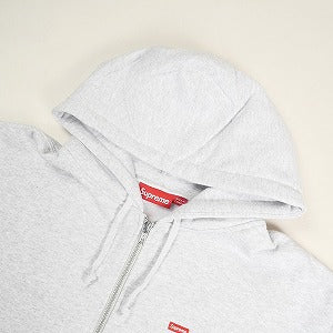 SUPREME シュプリーム 24AW Small Box Zip Up Hooded Sweatshirt Ash Grey ジップパーカー 薄灰 Size 【XL】 【新古品・未使用品】 20808391