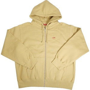 SUPREME シュプリーム 24AW Small Box Zip Up Hooded Sweatshirt Dark Tan ジップパーカー タン Size 【M】 【新古品・未使用品】 20808392