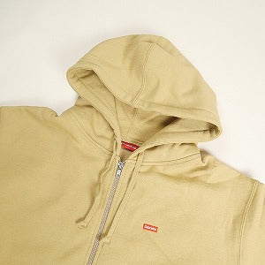 SUPREME シュプリーム 24AW Small Box Zip Up Hooded Sweatshirt Dark Tan ジップパーカー タン Size 【M】 【新古品・未使用品】 20808392