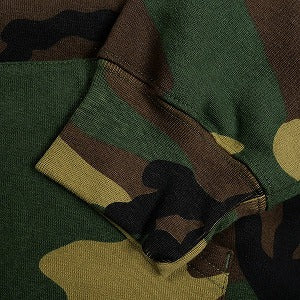 SUPREME シュプリーム 24AW Small Box Zip Up Hooded Sweatshirt Woodland Camo ジップパーカー 緑 Size 【S】 【新古品・未使用品】 20808395