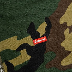 SUPREME シュプリーム 24AW Small Box Zip Up Hooded Sweatshirt Woodland Camo ジップパーカー 緑 Size 【S】 【新古品・未使用品】 20808395