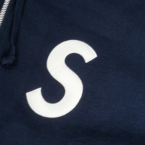 SUPREME シュプリーム 24AW S Logo Zip Up Hooded Sweatshirt Navy ジップパーカー 紺 Size 【S】 【新古品・未使用品】 20808399