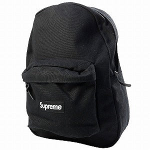 SUPREME シュプリーム Canvas Backpack Black バックパック 黒