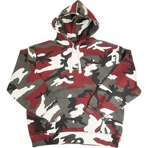 SUPREME シュプリーム 23AW Small Box Drawcord Hooded Sweatshirt Red Camo パーカー バーガンディー Size 【M】 【新古品・未使用品】 20808408