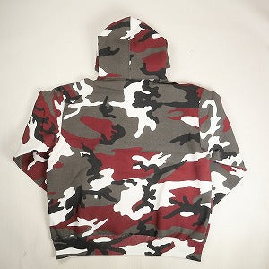 SUPREME シュプリーム 23AW Small Box Drawcord Hooded Sweatshirt Red Camo パーカー バーガンディー Size 【M】 【新古品・未使用品】 20808408