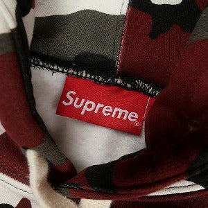 SUPREME シュプリーム 23AW Small Box Drawcord Hooded Sweatshirt Red Camo パーカー バーガンディー Size 【M】 【新古品・未使用品】 20808408