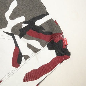 SUPREME シュプリーム 23AW Small Box Drawcord Hooded Sweatshirt Red Camo パーカー バーガンディー Size 【M】 【新古品・未使用品】 20808408