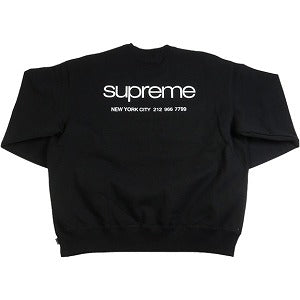 SUPREME シュプリーム 23AW NYC Crewneck Black クルーネックスウェット 黒 Size 【M】 【新古品・未使用品】 20808414