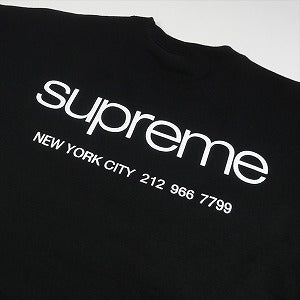 SUPREME シュプリーム 23AW NYC Crewneck Black クルーネックスウェット 黒 Size 【M】 【新古品・未使用品】 20808414