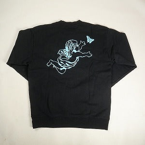 Girls Don't Cry ガールズドントクライ Angel Crewneck Black クルーネックスウェット 黒 Size 【S】 【新古品・未使用品】 20808432