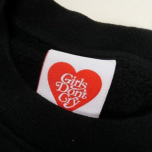 Girls Don't Cry ガールズドントクライ Angel Crewneck Black クルーネックスウェット 黒 Size 【S】 【新古品・未使用品】 20808432