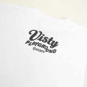 VERDY ヴェルディ HONG KONG LIMITED VISTY SKATEBOARD  T-SHIRT 香港限定Tシャツ 白 Size 【M】 【新古品・未使用品】 20808434