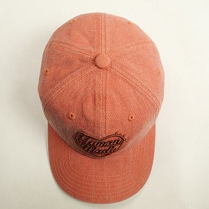 HUMAN MADE ヒューマンメイド 24AW 6PANEL TWILL CAP #1 ORANGE HM28GD027 ハートロゴキャップ オレンジ Size 【フリー】 【新古品・未使用品】 20808446