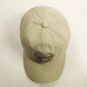 HUMAN MADE ヒューマンメイド 24AW 6PANEL TWILL CAP #1 BEIGE HM28GD027 ハートロゴキャップ ベージュ Size 【フリー】 【新古品・未使用品】 20808448