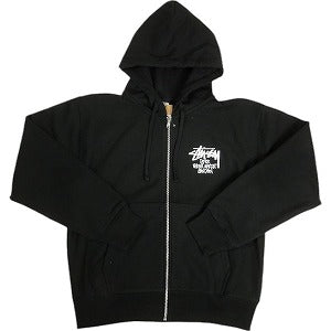 STUSSY ステューシー ×DOVER STREET MARKET 23AW STOCK DSM LONDON ZIP HOODIE BLACK ジップパーカー 黒 Size 【M】 【新古品・未使用品】 20808520