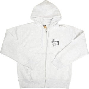 STUSSY ステューシー ×DOVER STREET MARKET 23AW STOCK DSM LONDON ZIP HOODIE ASH GRAY ジップパーカー 灰 Size 【M】 【新古品・未使用品】 20808523