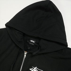 STUSSY ステューシー 24SS WORLD TOUR ZIP HOODIE Black ジップパーカー 黒 Size 【S】 【新古品・未使用品】 20808525