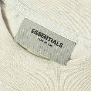 Fear of God フィアーオブゴッド ESSENTIALS ESSENTIALS Long Sleeve T-shirt Heather Oatmeal ロンT 灰 Size 【XS】 【新古品・未使用品】 20808575