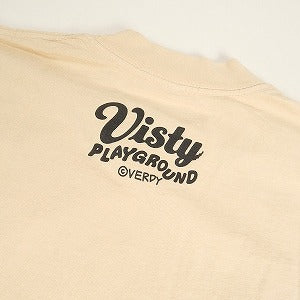 VERDY ヴェルディ HONG KONG LIMITED VISTY SKATEBOARD T-SHIRT 香港限定Tシャツ ベージュ Size 【M】 【新古品・未使用品】 20808577