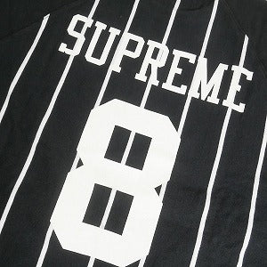 SUPREME シュプリーム 24AW Stripe Raglan L/S Top Black ロンT 黒 Size 【M】 【新古品・未使用品】 20808604