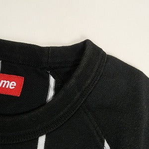 SUPREME シュプリーム 24AW Stripe Raglan L/S Top Black ロンT 黒 Size 【M】 【新古品・未使用品】 20808604