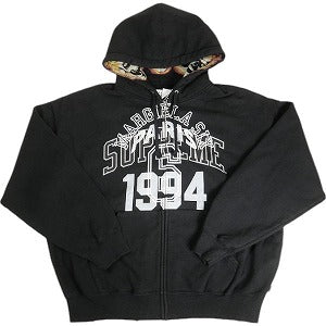 SUPREME シュプリーム ×MM6 Maison Margiela 24SS Zip Up Hooded Sweatshirt Black ジップパーカー 黒 Size 【S】 【新古品・未使用品】 20808607