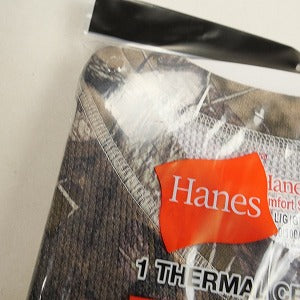 SUPREME シュプリーム ×Hanes 24AW Bones Thermal Crew TrueTimber HTC Fall Camo サーマルロンT 茶 Size 【M】 【新古品・未使用品】 20808621