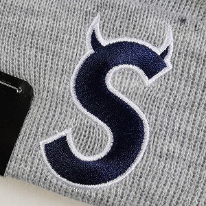 SUPREME シュプリーム 22AW New Era S Logo Beanie Gray ビーニー 灰 Size 【フリー】 【新古品・未使用品】 20808630