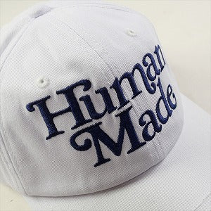 HUMAN MADE ヒューマンメイド ×Girls Don't Cry 6PANEL CAP #4 WHITE キャップ XX25GD040 白紺 Size 【フリー】 【新古品・未使用品】 20808635