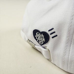 HUMAN MADE ヒューマンメイド ×Girls Don't Cry 6PANEL CAP #4 WHITE キャップ XX25GD040 白紺 Size 【フリー】 【新古品・未使用品】 20808635