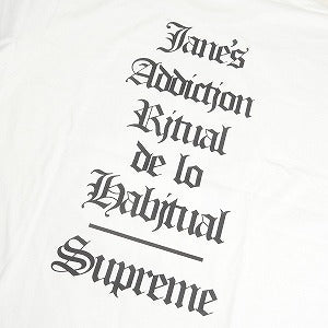 SUPREME シュプリーム ×Jane's Addiction 24AW Ritual Tee White Tシャツ 白 Size 【L】 【新古品・未使用品】 20808640