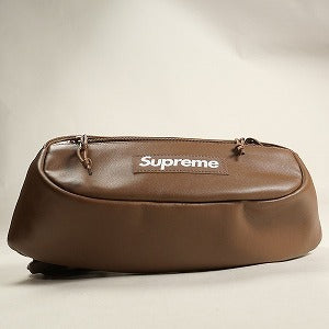 SUPREME シュプリーム 24AW Leather Waist Bag Brown ウエストバッグ 茶 Size 【フリー】 【新古品・未使用品】 20808643