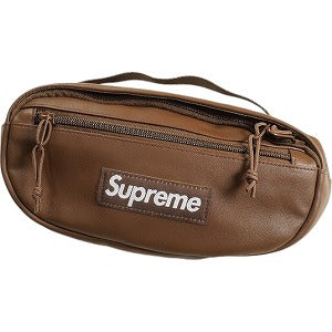 SUPREME シュプリーム 24AW Leather Waist Bag Brown ウエストバッグ 茶 Size 【フリー】 【新古品・未使用品】 20808659