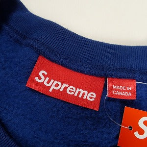 SUPREME シュプリーム 24AW Small Box Crewneck Dark Royal クルーネックスウェット 紺 Size 【L】 【新古品・未使用品】 20808663