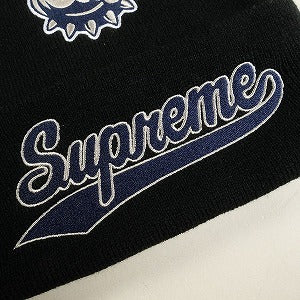 SUPREME シュプリーム ×Mitchell & Ness 24AW NCAA Beanie Black ビーニー 黒 Size 【フリー】 【新古品・未使用品】 20808666