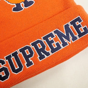 SUPREME シュプリーム ×Mitchell & Ness 24AW NCAA Beanie Orange ビーニー オレンジ Size 【フリー】 【新古品・未使用品】 20808667