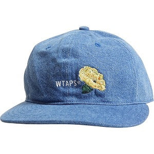 WTAPS ダブルタップス 24SS T-6M 03 CAP COTTON DENIM SIGNC INDIGO デニムキャップ インディゴ Size 【フリー】 【新古品・未使用品】 20808676