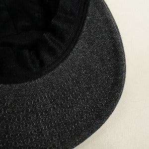 WTAPS ダブルタップス 24SS T-6M 03 CAP COTTON DENIM SIGNC BLACK デニムキャップ 黒 Size 【フリー】 【新古品・未使用品】 20808677