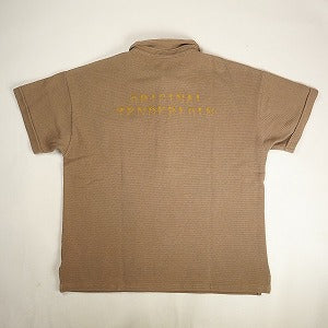 TENDERLOIN テンダーロイン MOSS STITCH POLO KAHKI ポロシャツ カーキ Size 【L】 【中古品-良い】 20808693