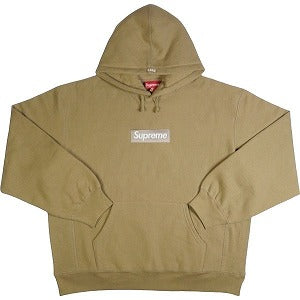 SUPREME シュプリーム 23AW Box Logo Hooded Sweatshirt Dark Sand ボックスロゴパーカー サンド Size 【L】 【新古品・未使用品】 20808743