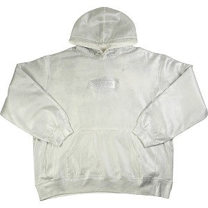 SUPREME シュプリーム ×MM6 Maison Margiela 24SS Foil Box Logo Hooded Sweatshirt White パーカー 白 Size 【M】 【新古品・未使用品】 20808753