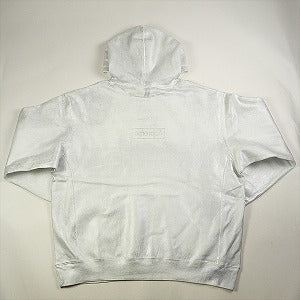 SUPREME シュプリーム ×MM6 Maison Margiela 24SS Foil Box Logo Hooded Sweatshirt White パーカー 白 Size 【M】 【新古品・未使用品】 20808753