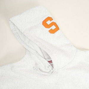 SUPREME シュプリーム ×Mitchell & Ness 24AW NCAA Hooded Sweatshirt Ash Grey スウェットパーカー 薄灰 Size 【XL】 【新古品・未使用品】 20808754