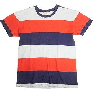 At Last ＆ Co アットラスト/BUTCHER PRODUCTS ブッチャープロダクツ WIDE BORDER TEE S-S Tシャツ 紺 Size 【38】 【中古品-良い】 20808757