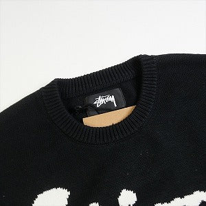 STUSSY ステューシー STOCK SWEATER BLACK ニット 黒 Size 【L】 【新古品・未使用品】 20808767