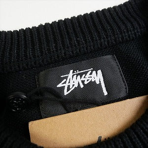 STUSSY ステューシー STOCK SWEATER BLACK ニット 黒 Size 【L】 【新古品・未使用品】 20808767