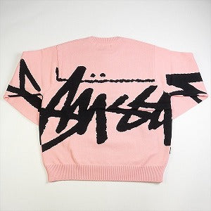 STUSSY ステューシー STOCK SWEATER PINK ニット ピンク Size 【L】 【新古品・未使用品】 20808768