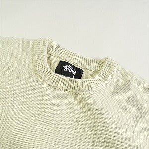 STUSSY ステューシー CARE LABEL SWEATER NATURAL セーター ナチュラル Size 【L】 【新古品・未使用品】 20808770